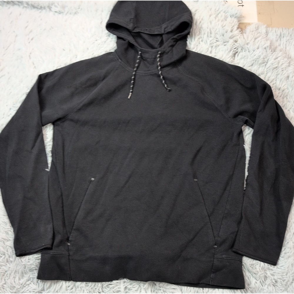 Old Navy Active Sweatshirt Womens L Black Hoodie Casual Comfort Pocket Athletic